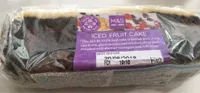 Iced Fruit Cake