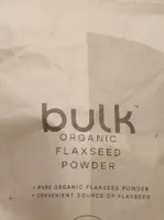 Organic flaxseed powder