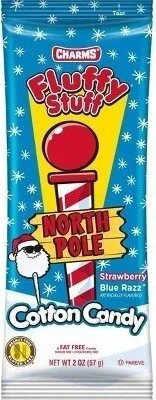 Charms fluffy stuff north pole cotton candy
