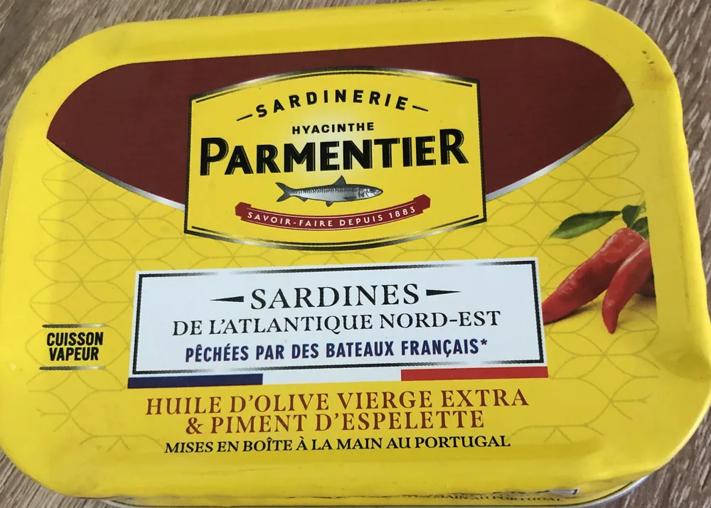 Sardines de l'Atlantique Nord-Est pêchées par des bateaux français