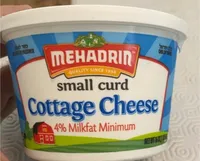 Small curd cottage cheese