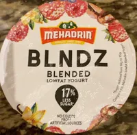 Blended lowfat yogurt