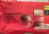 Guimauve saveur fraise recouverte de chocolat au lait