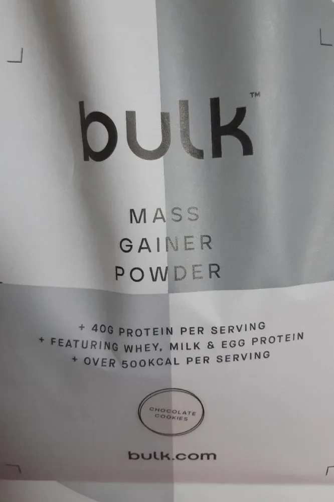Bulk mass gainer