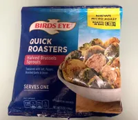 Halved brussels sprouts