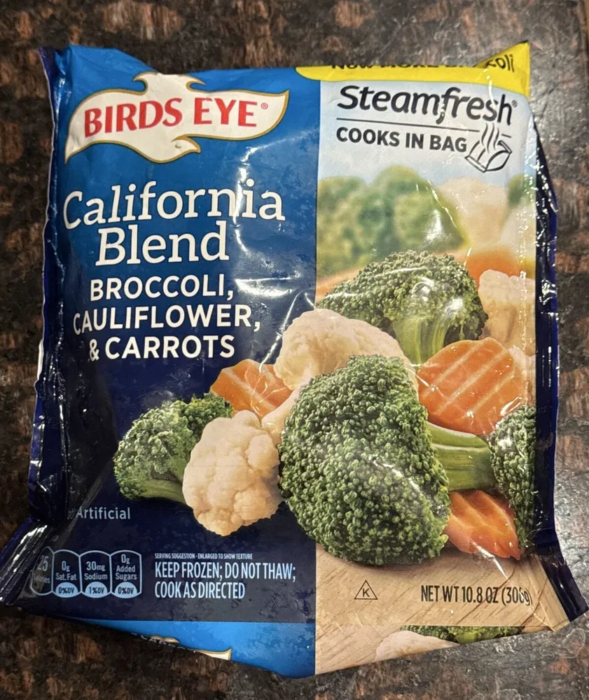 California Blend Broccoli, Cauliflower, & Carrots
