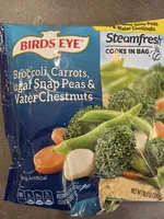 Broccoli, Carrots, Sugar Snap Peas & Water Chestnuts
