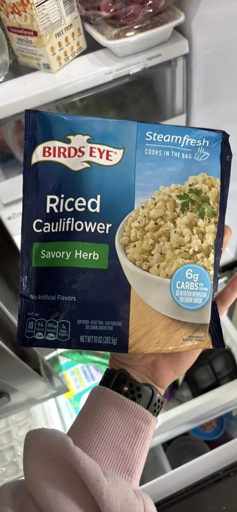 Riced Cauliflower Savory Herb