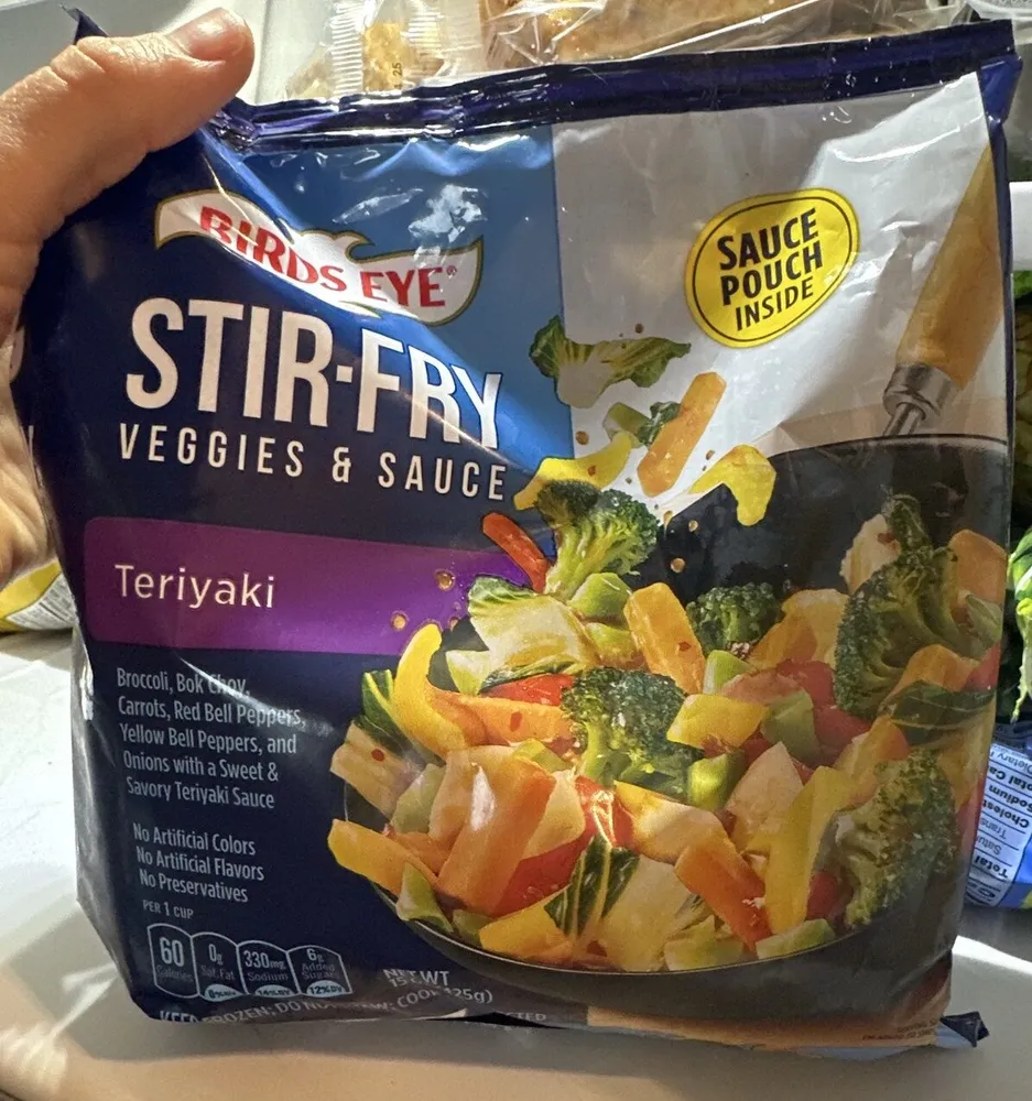 STIR-FRY VEGGIES & SAUCE Teriyaki