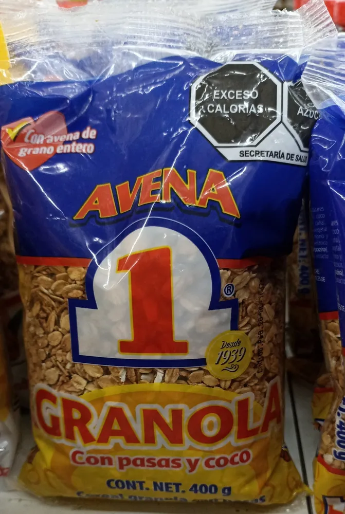 Granola Con Pasas Y Coco