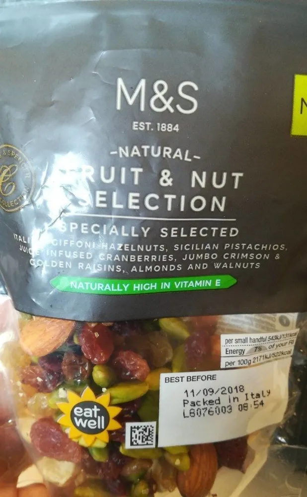 Fruit & Nut selection