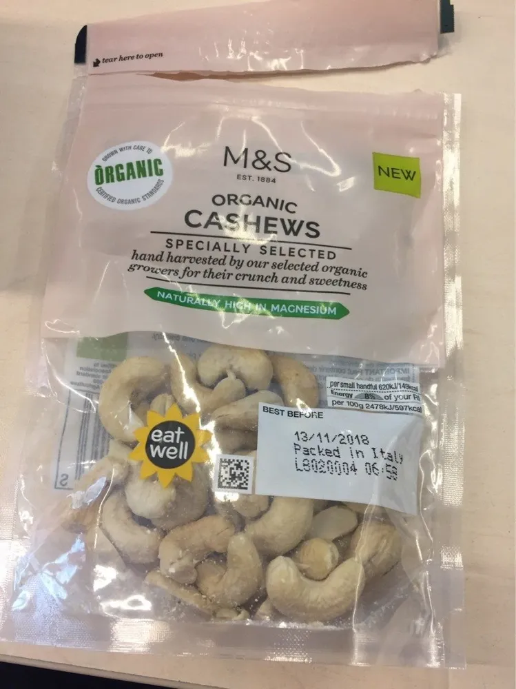 Organic Cashews