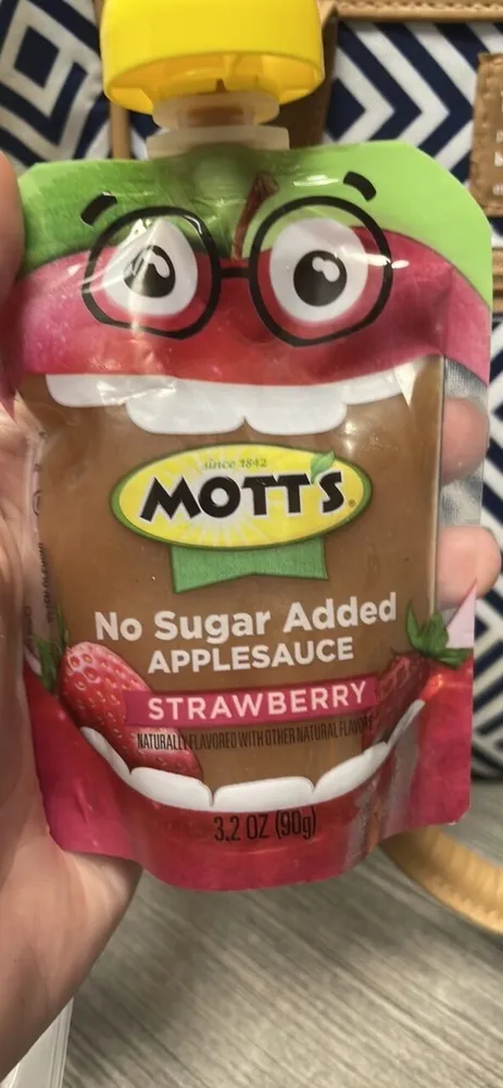 No Sugar Added Applesauce Strawberry