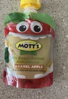 No Sugar Added Applesauce Caramel Apple