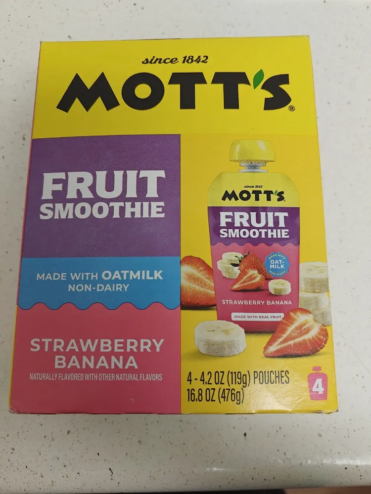 Strawberry Banana Fruit Smoothie