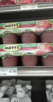 motts no sugar strawberry applesauce