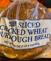 Sliced Cracked Wheat Sourdough Bread