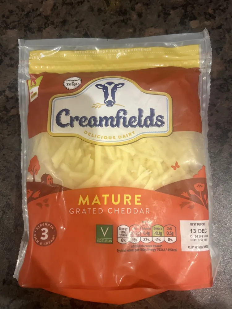 Mature Grated Cheddar