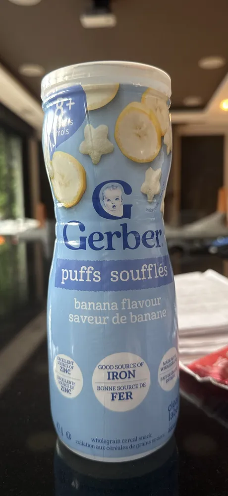Puff Soufflés saveur de banane