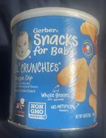 Gerber lil crunchies veggie dip imp