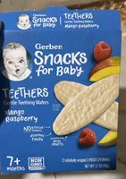 Teethers mango raspberry