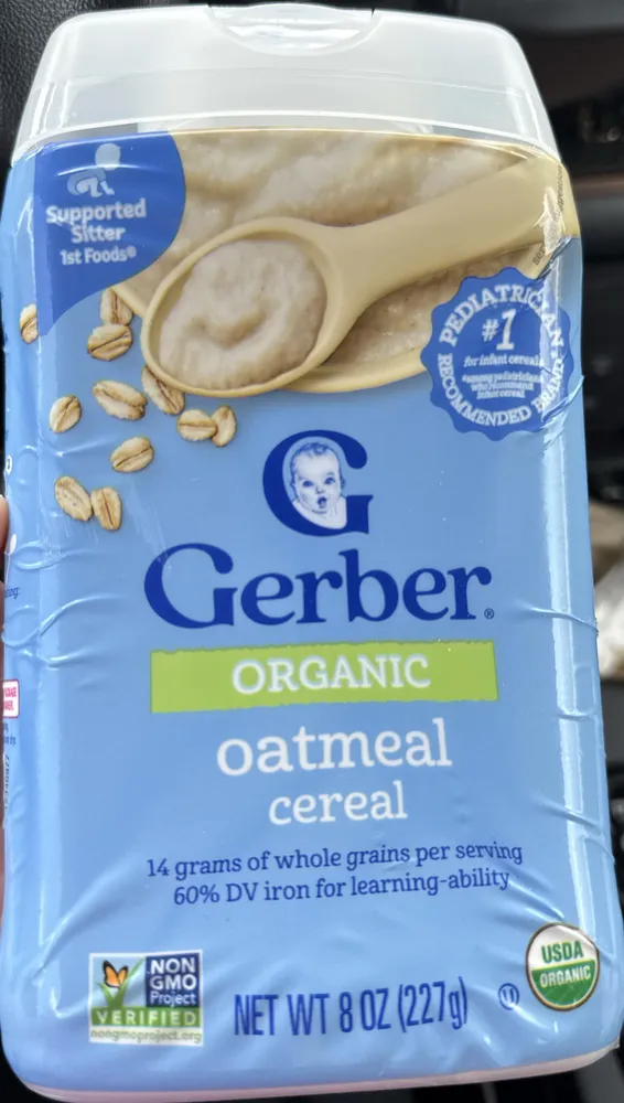 Organic Oatmeal Cereal
