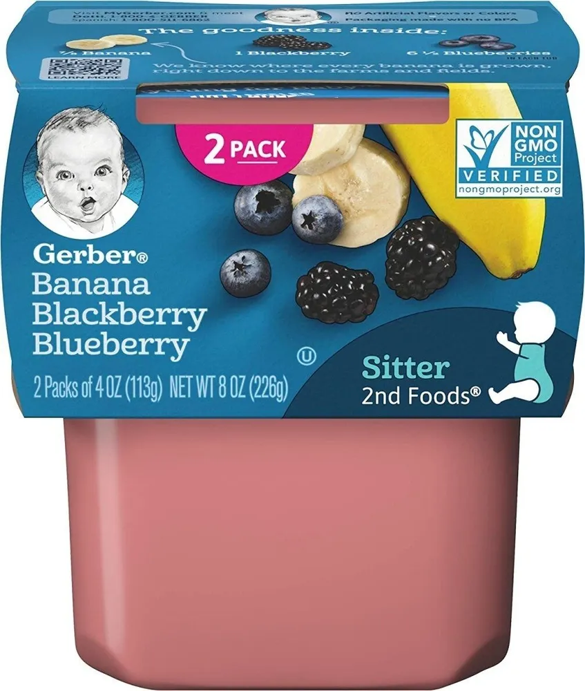 Purees nd foods baby food