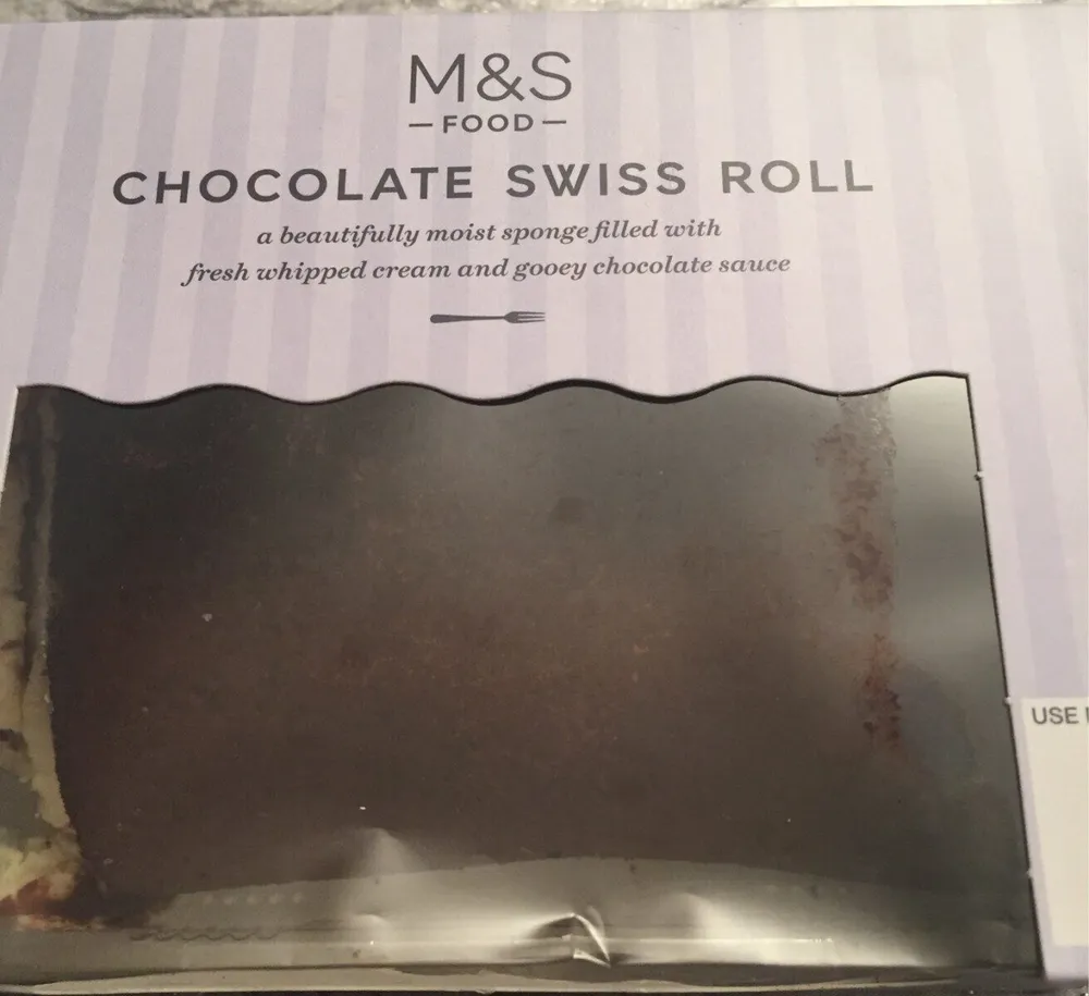 Chocolate swiss roll
