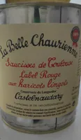 Saucisse de Toulouse label rouge aux haricots lingots