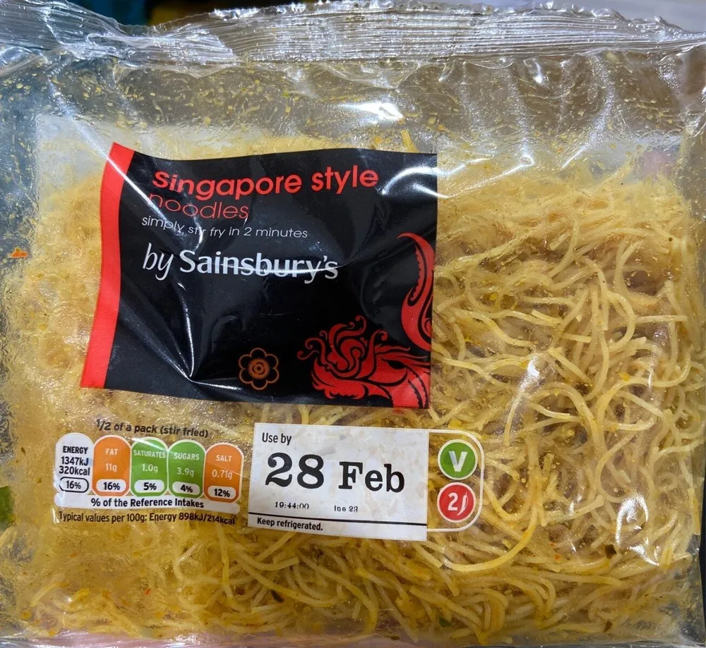 Singapore Style Noodles