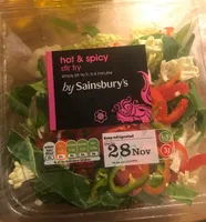 Hot and spicy stir fry