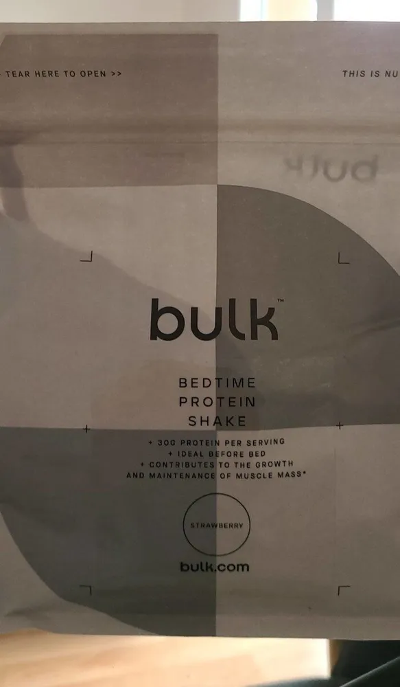 Bedtime protein shake