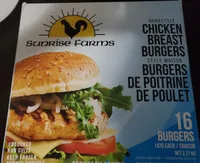 Burger de poitrine de poulet style maison