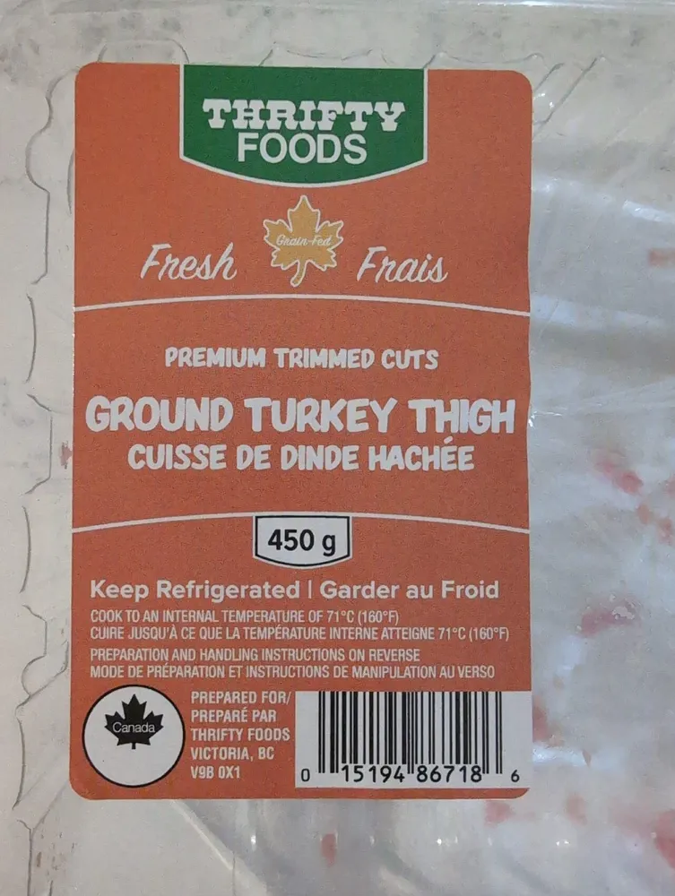 Ground Turkey Thighs