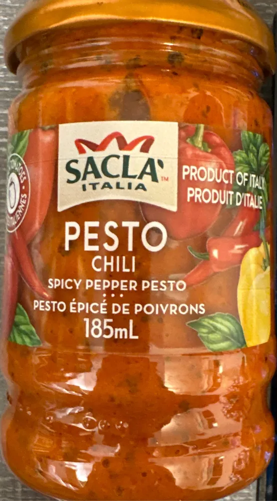 Spicy pepper pesto