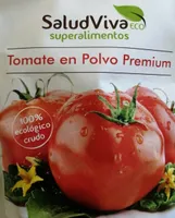 Tomate crudo en polvo