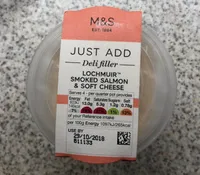 Smoked salmon & soft cheese