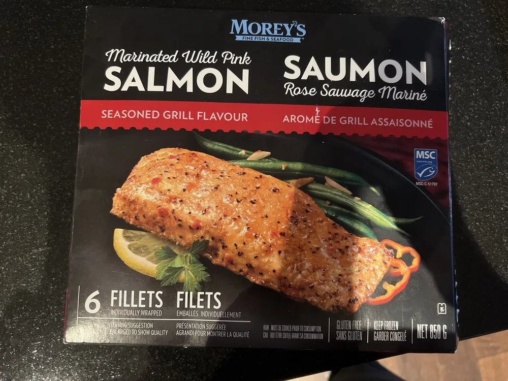 Marinated Wild Pink Salmon