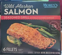 Wild Alaskan Salmon Seasoned Grill