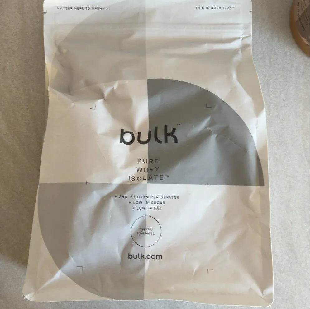 Pure Whey Isolate salted caramel