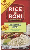 Cilantro Lime Rice with zesty cilantro lime seasoning