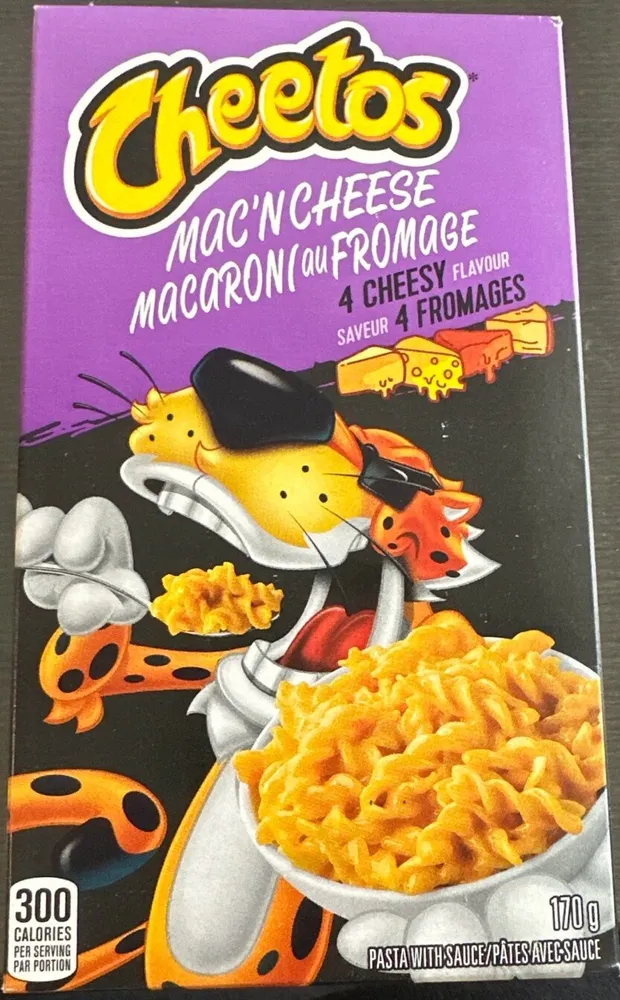 Mac ‘n Cheese 4 Cheesy (as Packaged)