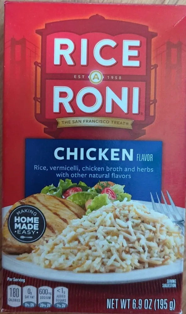 Chicken Flavor Rice-A-Roni