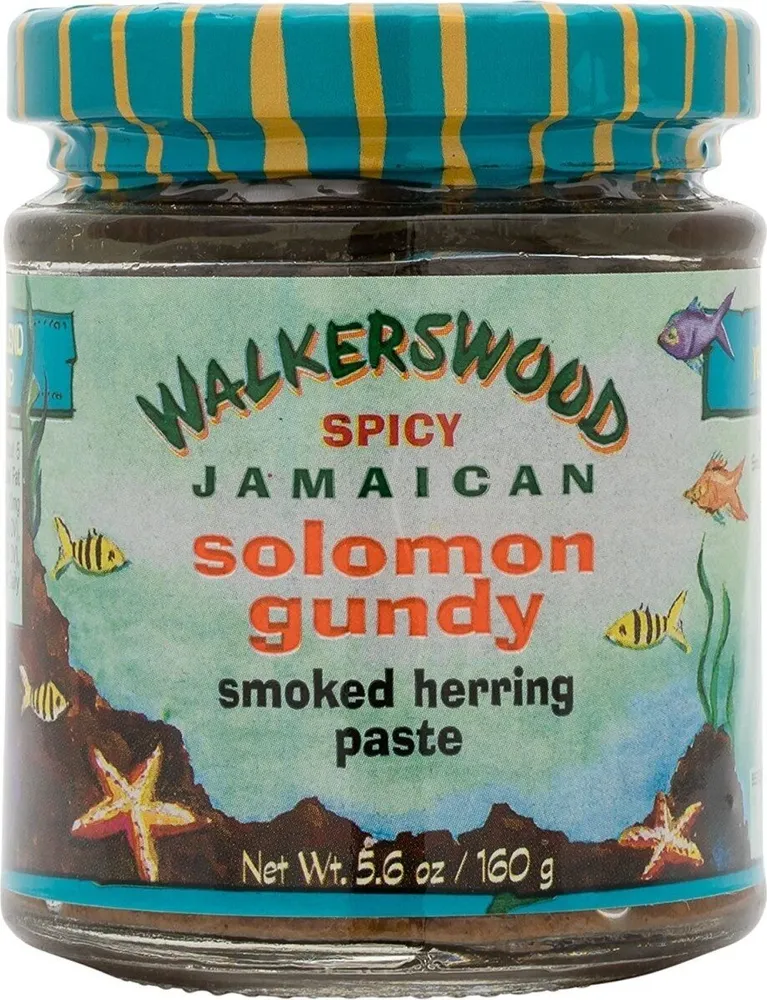 Spicy Jamaican Solomon Gundy smoked herring paste