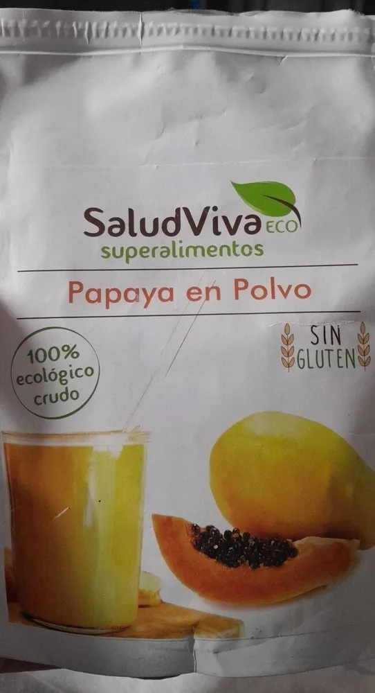 Papaya en polvo