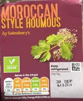 Moroccan Style Houmous