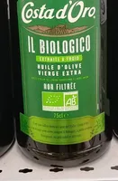 Huile d'olive vierge extra bio non filtrée