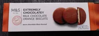 Milk Chocolate Orange Biscuits