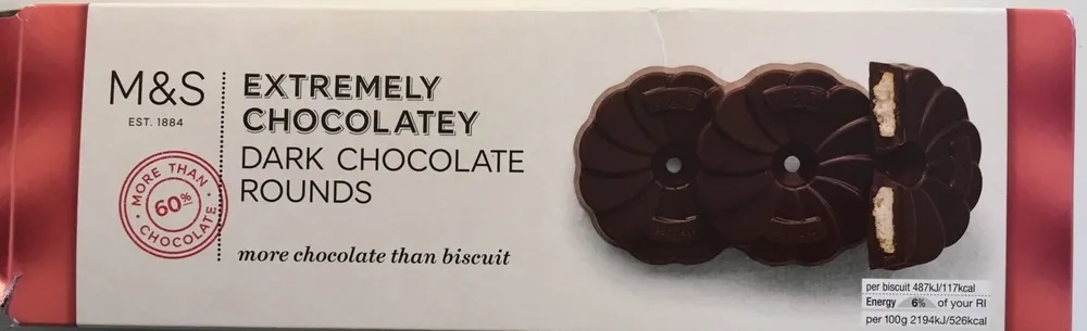 Extremely chocolatey rounds