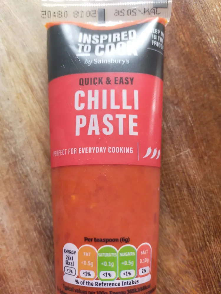 Quick and Easy Chilli Paste